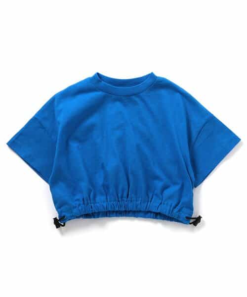 ★SALE★WEB限定 裾絞りショート丈Tシャツ