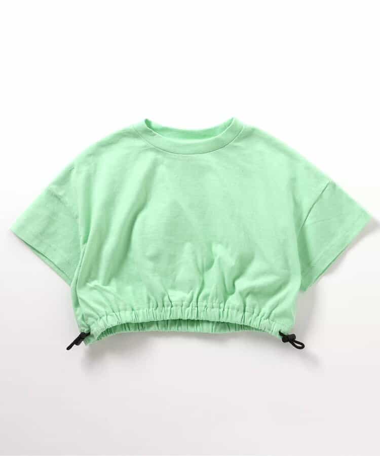 ★SALE★WEB限定 裾絞りショート丈Tシャツ