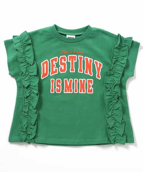 ★SALE★WEB限定 フリルカレッジTシャツ