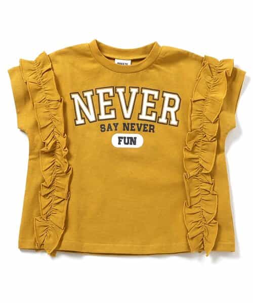 ★SALE★WEB限定 フリルカレッジTシャツ