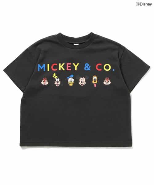 【リンク】【ディズニー】ミッキー＆フレンズ/バラエティTシャツ