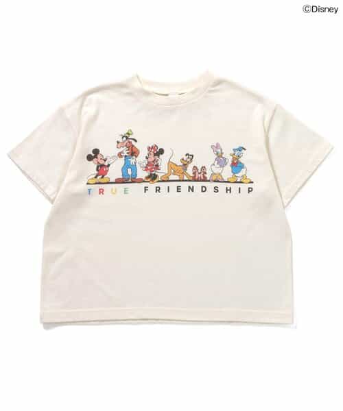 【リンク】【ディズニー】ミッキー＆フレンズ/バラエティTシャツ