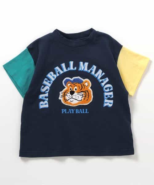 80s USA製 Get on the Wild Side アニマル コットンTシャツ 生成