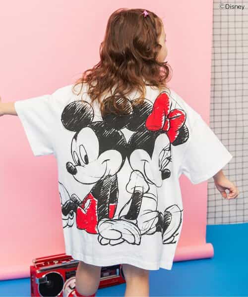 【リンク】ディズニーキャラクター/ビッグシルエットTシャツ