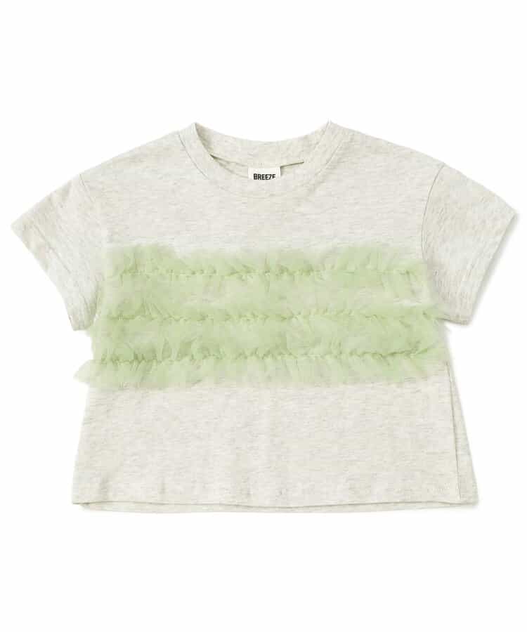 WEB限定  チューブトップチュールTシャツ