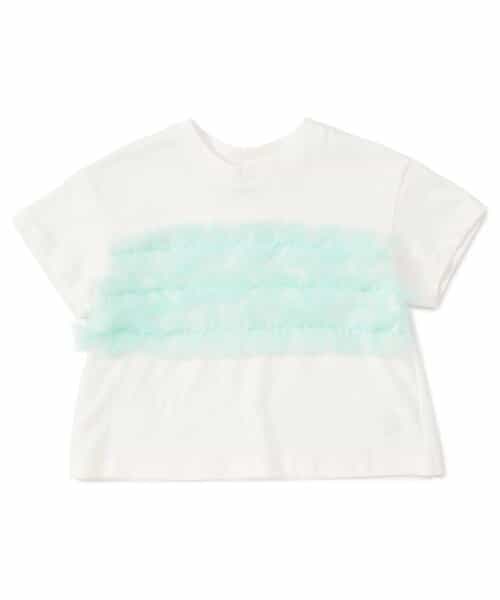 WEB限定  チューブトップチュールTシャツ