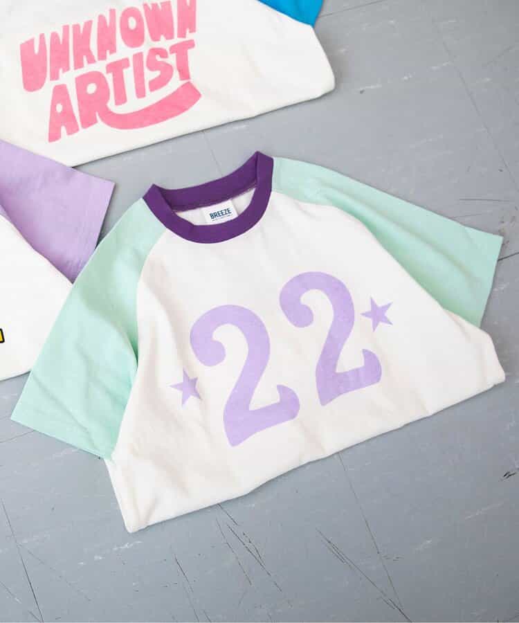 ★SALE★【I'm Jelly！】配色ラグランカラバリTシャツ