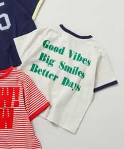 【リンク】リンガー配色3柄ロゴTシャツ