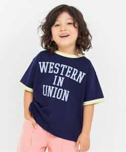 【リンク】リンガー配色3柄ロゴTシャツ