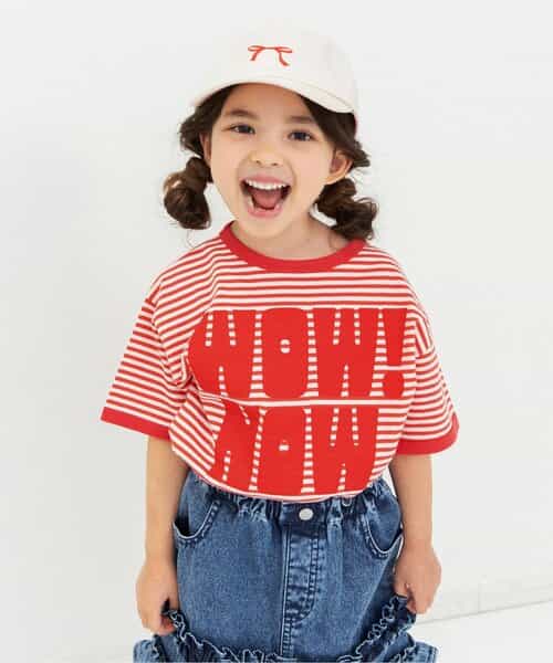 【リンク】リンガー配色3柄ロゴTシャツ