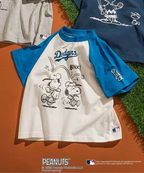 ★SALE★【MLB×PEANUTS】半袖Tシャツ