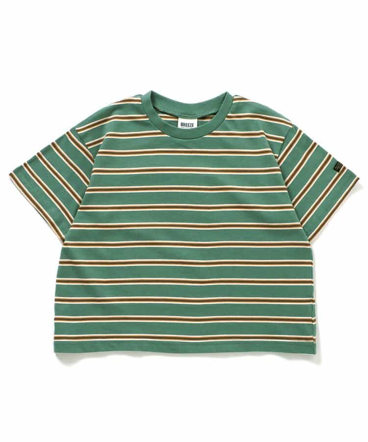 WEB限定  ボーダー＆無地ベーシックTシャツ