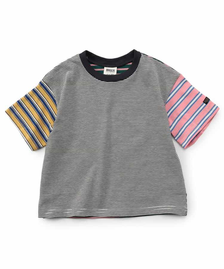 WEB限定  ボーダー＆無地ベーシックTシャツ