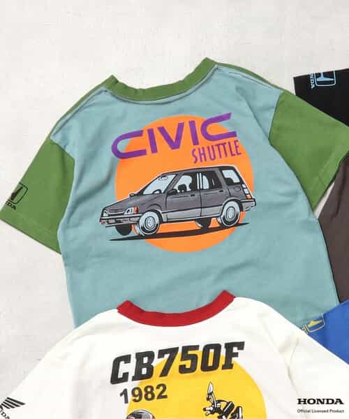 ★SALE★Hondaコラボ4柄Tシャツ