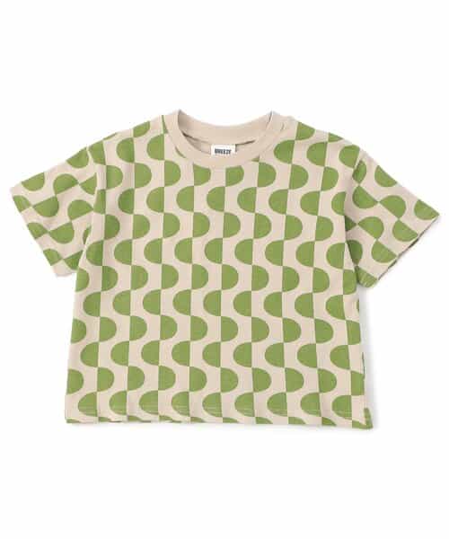 WEB限定  レトロ総柄Tシャツ