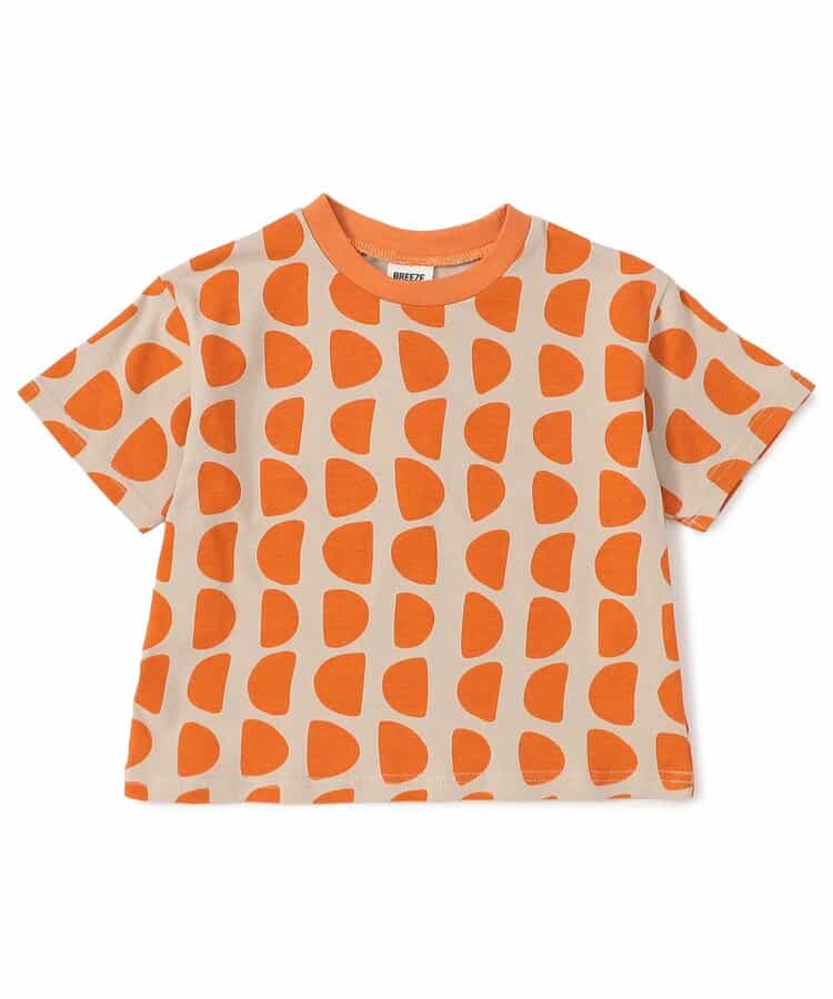 WEB限定  レトロ総柄Tシャツ