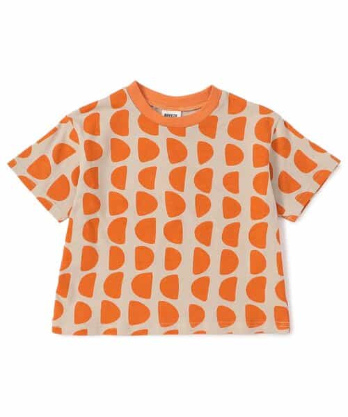 WEB限定  レトロ総柄Tシャツ