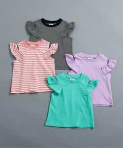 ★SALE★WEB限定   オープンショルダーフリルTシャツ_907309