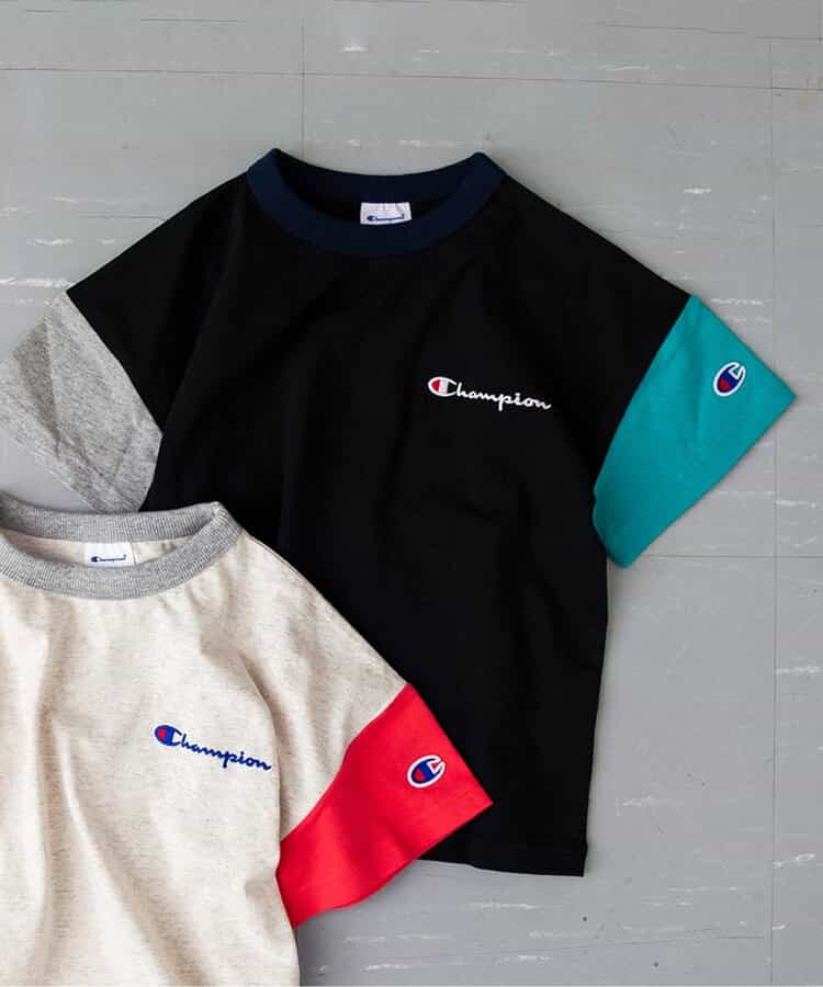 ★SALE★【別注】チャンピオンクレイジーロゴTシャツ