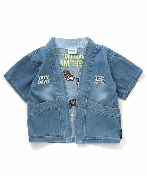 ☆SALE☆デニムはっぴシャツ（J209903）|BREEZE（ブリーズ）商品