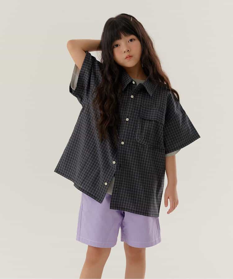 WEB限定  KUDOZ.B チェックシャツ