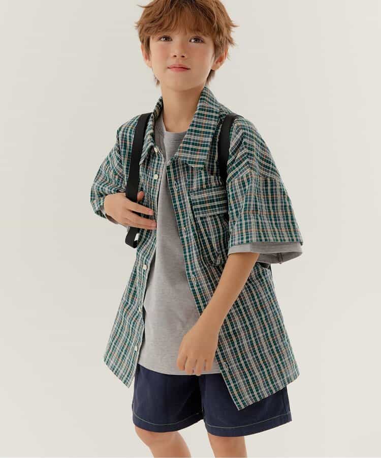 WEB限定  KUDOZ.B チェックシャツ