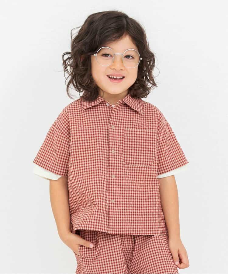 【リンク】ギンガムチェックシャツ