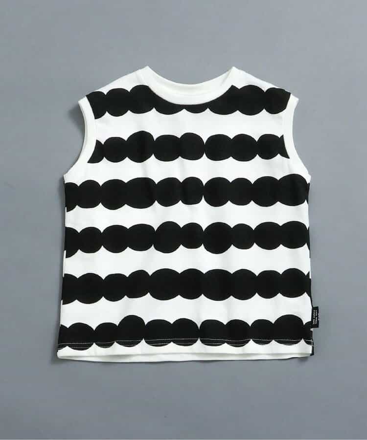 WEB限定  レトロ総柄＆ボーダータンクトップ