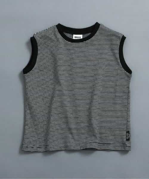 WEB限定  レトロ総柄＆ボーダータンクトップ