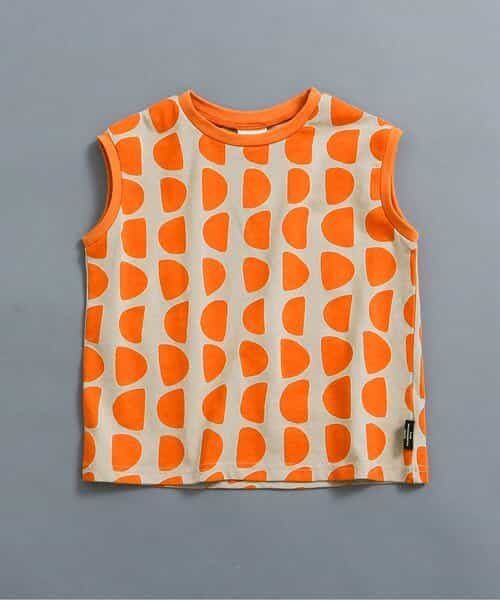 WEB限定  レトロ総柄＆ボーダータンクトップ