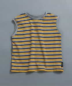 WEB限定  レトロ総柄＆ボーダータンクトップ