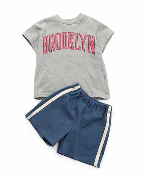 ☆2/5(木)21時～3点10％OFF☆WEB限定  カレッジプリントセットアップ