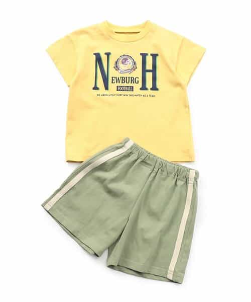 ☆2/5(木)21時～3点10％OFF☆WEB限定  カレッジプリントセットアップ