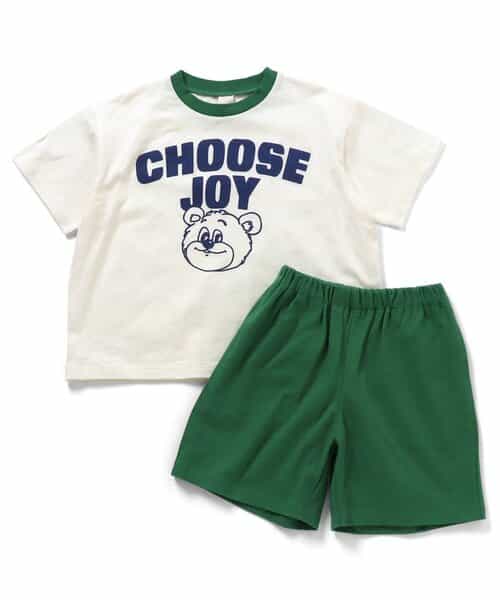 WEB限定  バイカラーロゴ＆モチーフセットアップ