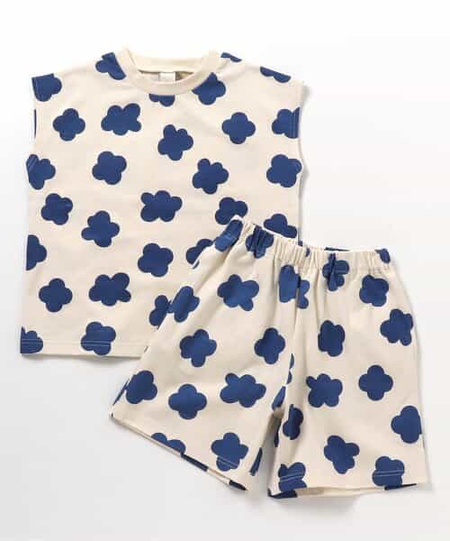 WEB限定  ゆる総柄セットアップ