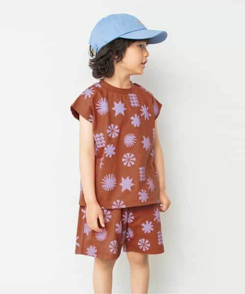 WEB限定  ゆる総柄セットアップ