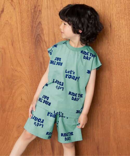 WEB限定  ゆる総柄セットアップ