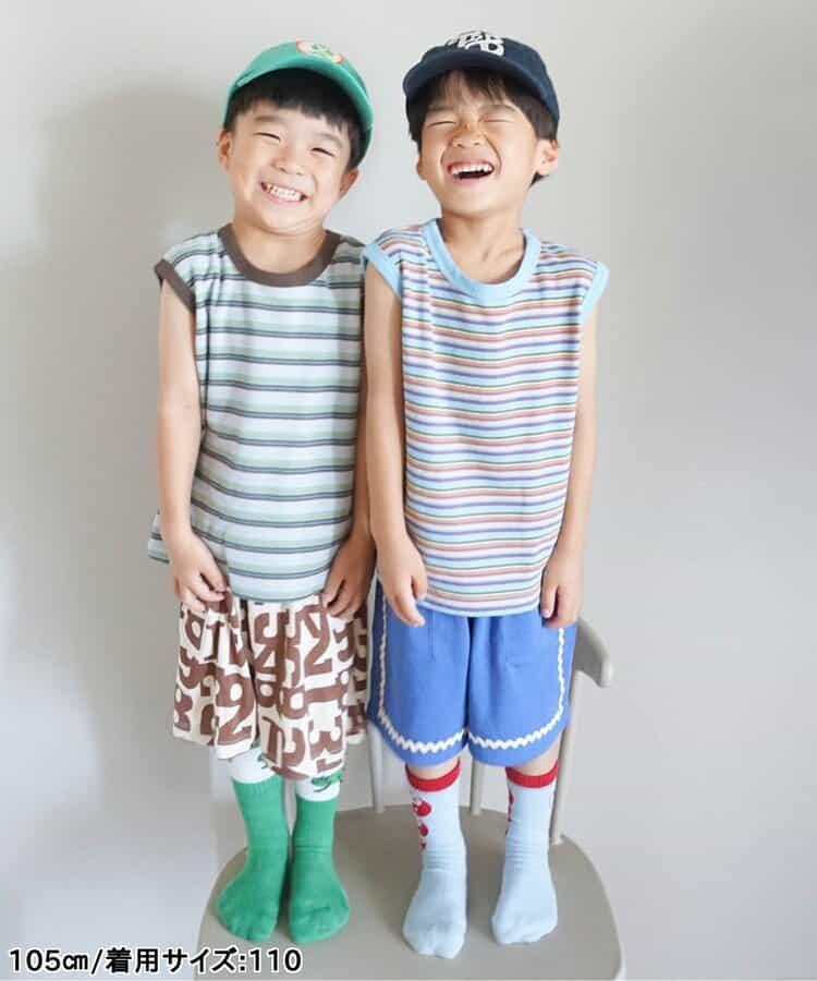 ★タイムセール★WEB限定  ボーダータンクセットアップ_941819