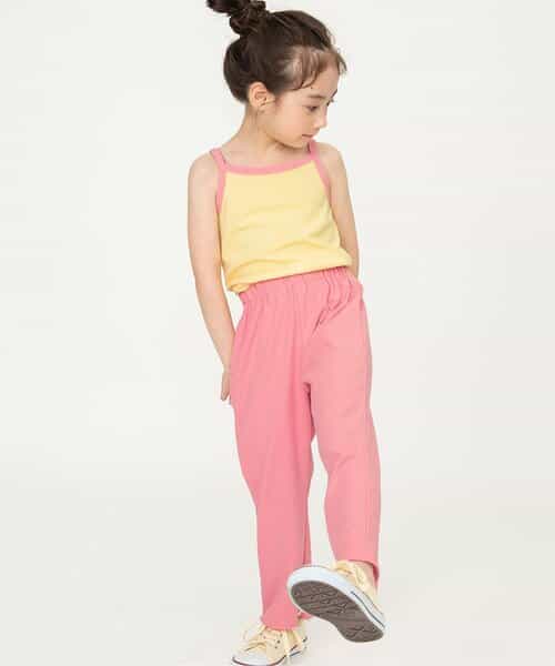 WEB限定  キャミ×長パンツセットアップ