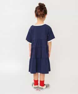 新品未使用タグ付き⭐︎Breeze Cool ティアード 半袖ワンピース size SHORTあり］Breeze Cool ティアード ワンピース