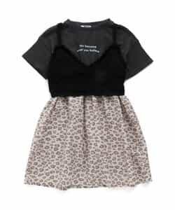 ★SALE★サマーニットセットドッキングワンピース