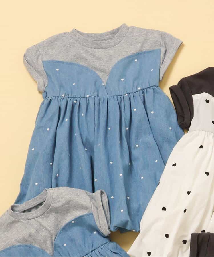 ★SALE★【リンク】バルーンドッキングワンピース