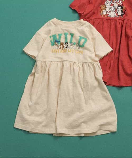 【リンク】BREEZY CATS イラストTシャツワンピース