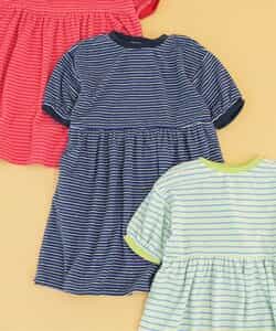 ★SALE★WEB限定 パイルボーダーワンピース