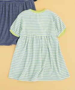★SALE★WEB限定 パイルボーダーワンピース