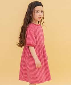 ★SALE★WEB限定 パイルボーダーワンピース
