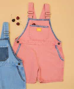 ★SALE★I'm Jelly 加工ショートサロペット
