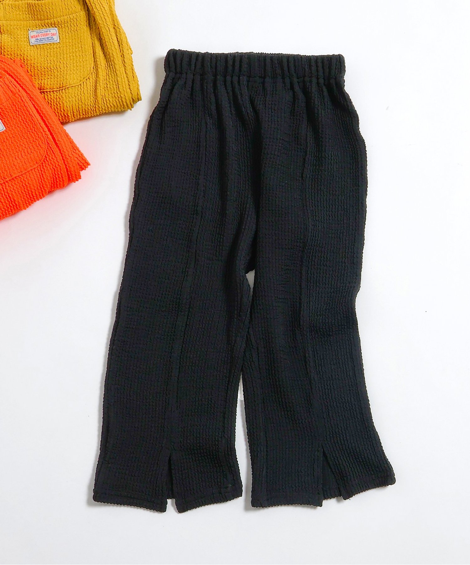☆SALE☆I'm Jelly！総柄ジャガードフレアパンツ 10分丈（J420015