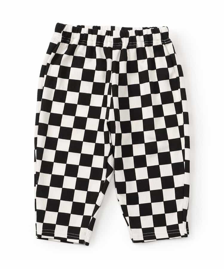 DAISUKI総柄パンツ/ライト  7分丈