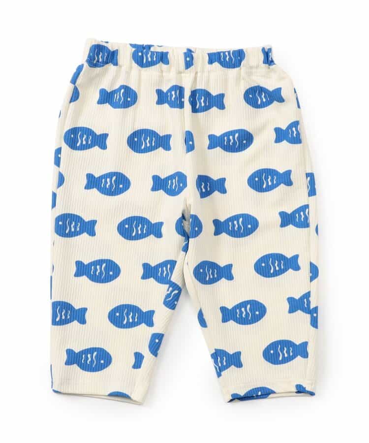 DAISUKI総柄パンツ/ライト  7分丈